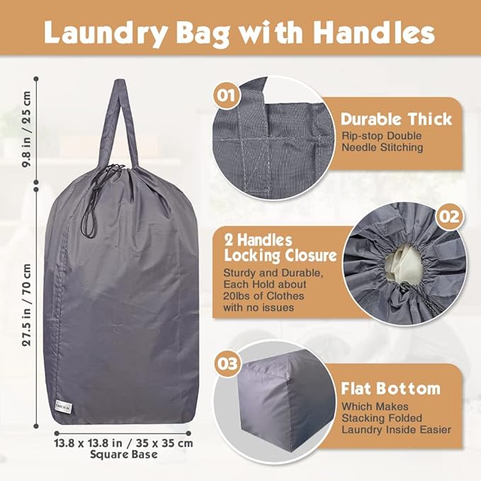 Washable Travel Laundry Bag