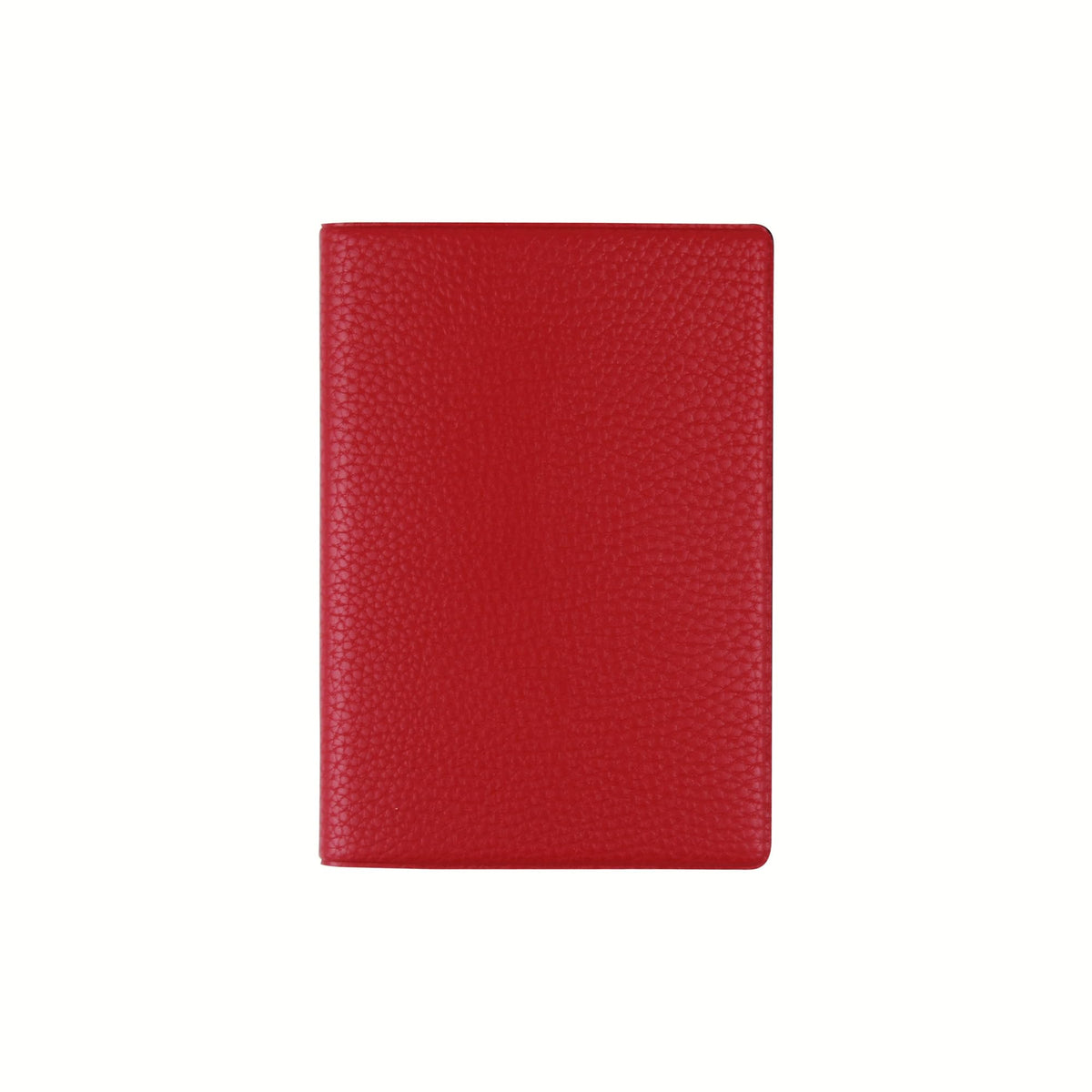 Fenice Classic Passport Cover Holder Wallet Case for Travel Essential RFID Blocking Vegan Leather Waterproof (RED)