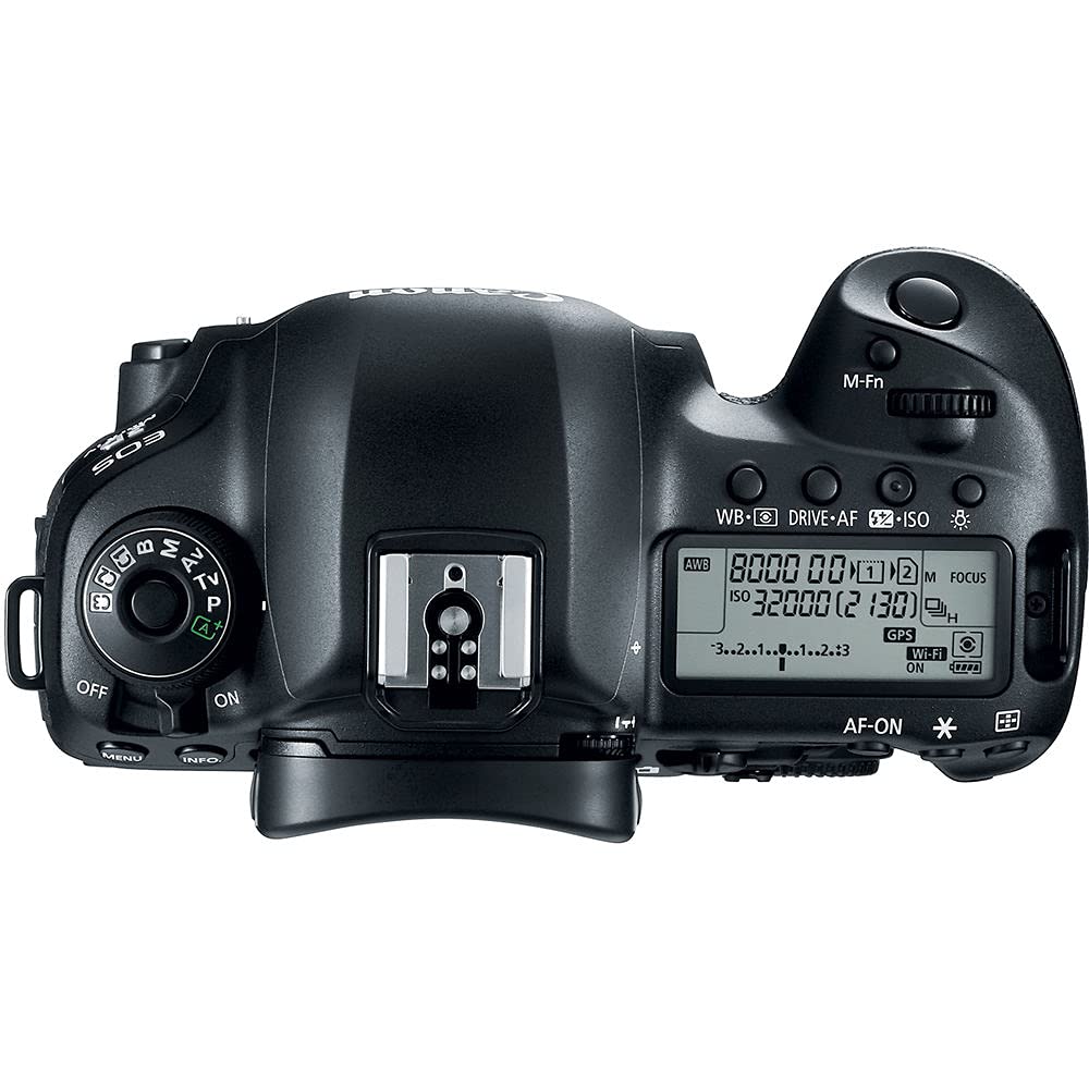 Canon EOS 5D Mark IV DSLR Camera (Body Only) – Full-Frame 30.4MP DSLR with 4K Video, Dual Pixel AF & Built-in Wi-Fi (1483C002) + Canon Shoulder Bag + 64GB Memory Card