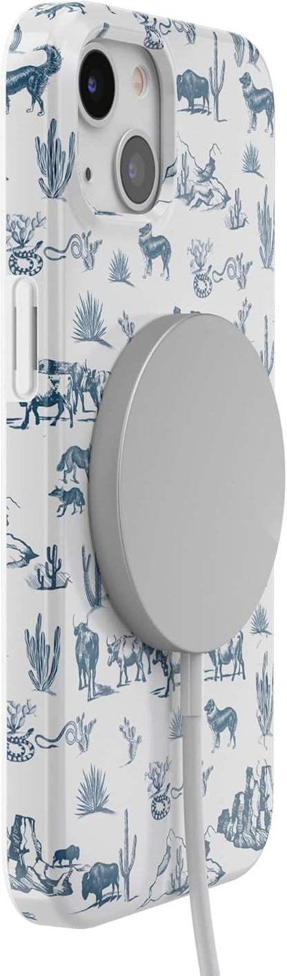 Casely iPhone 13 Case | Field of Flowers | Pastel Floral | Compatible with MagSafe | Classic Ultra Slim Design