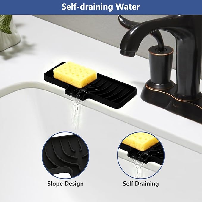 Silicone Sponge Holder for Kitchen Sink