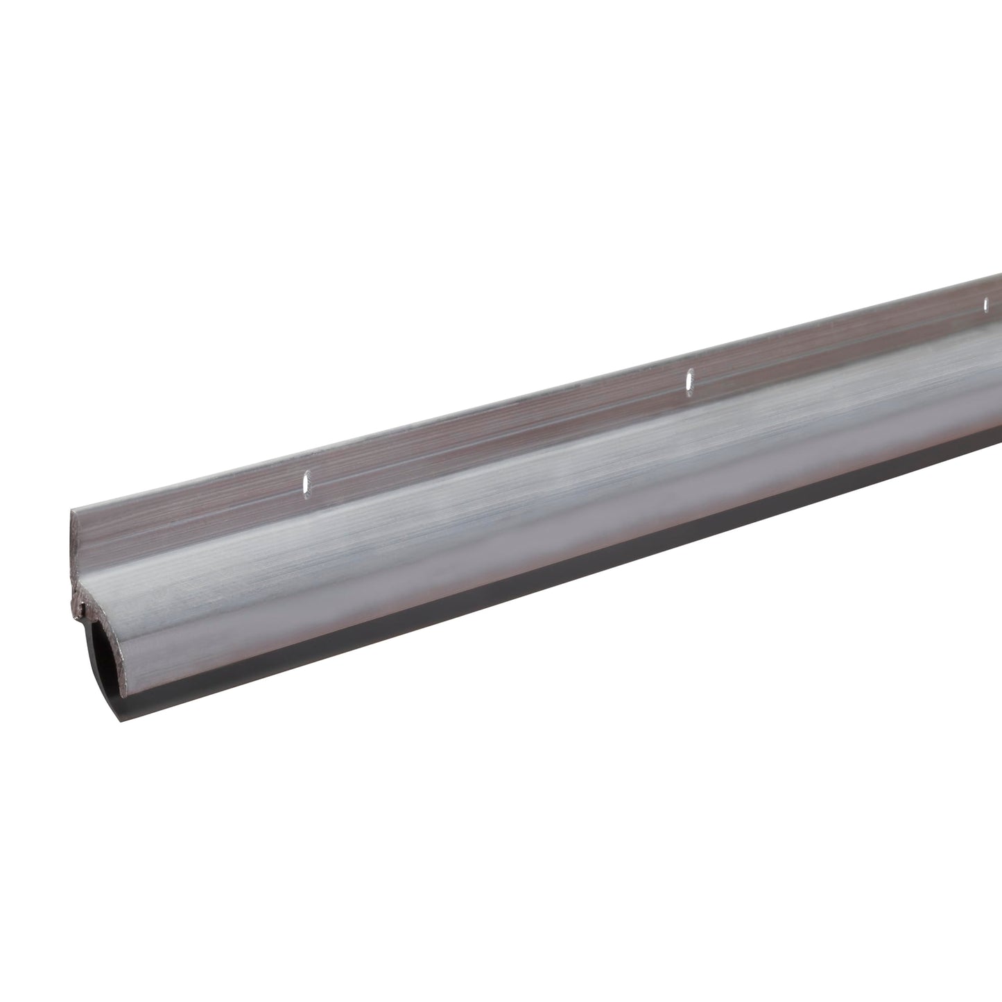 M-D Building Products 05546 36 in. Silver Aluminum and Vinyl Drip Cap Screw-on Door Sweep