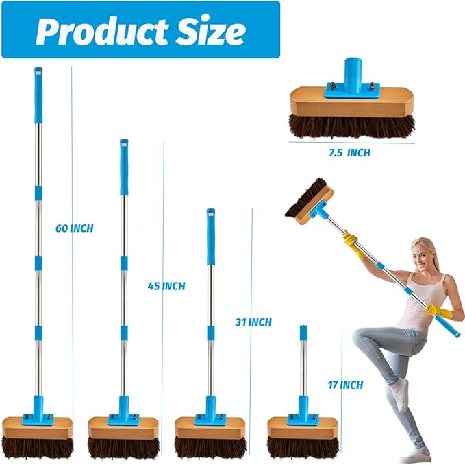YONILL Heavy Duty Deck Brush