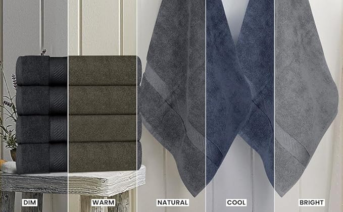 Utopia Towels 6 Pack Bath Towel Set, 500 GSM 100% Ring Spun Cotton Medium