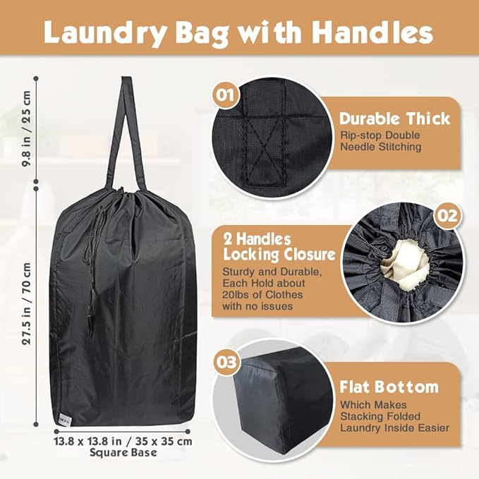 Washable Travel Laundry Bag