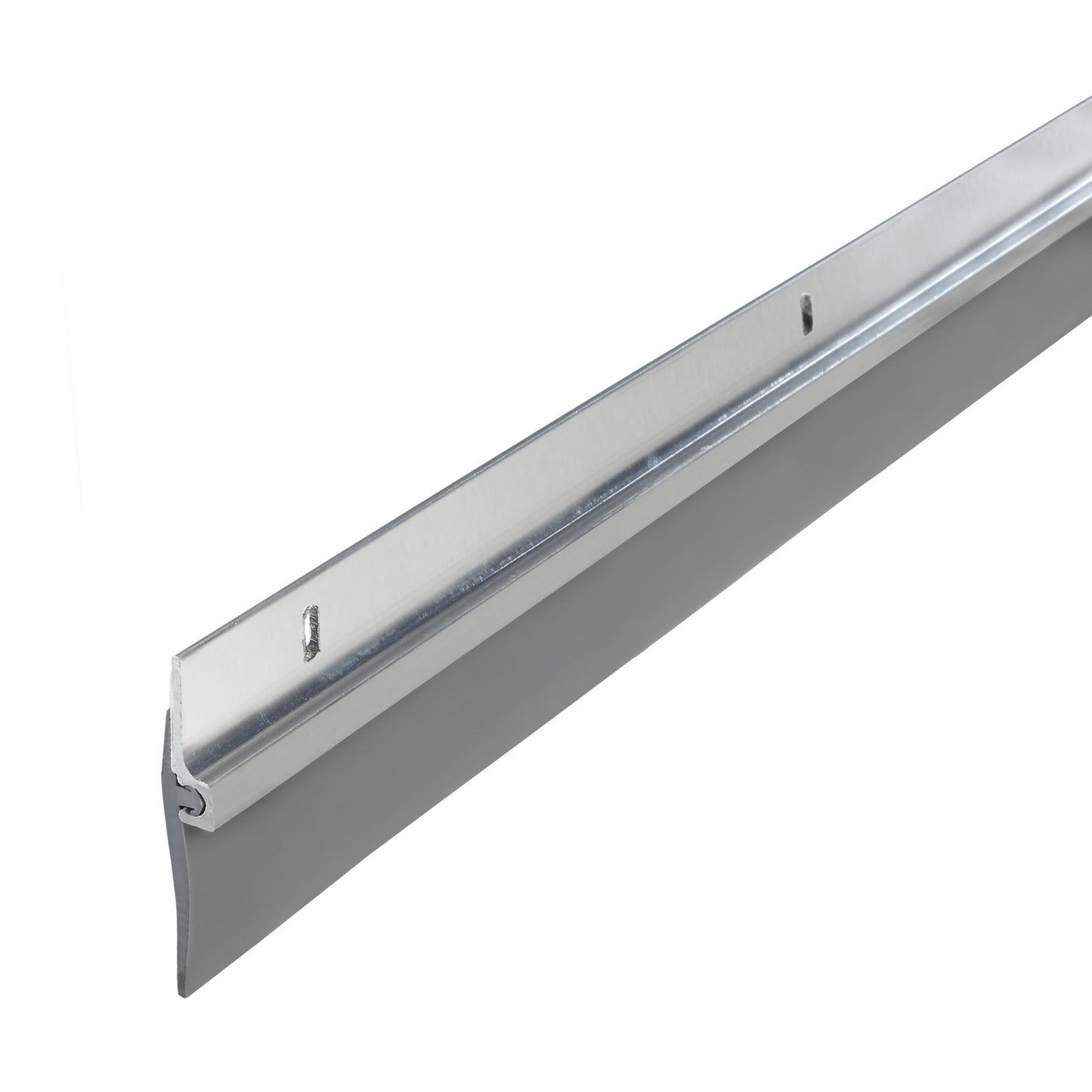 M-D Building Products 05629 36 in. Silver Aluminum and Vinyl Economy Screw-on Door Sweep