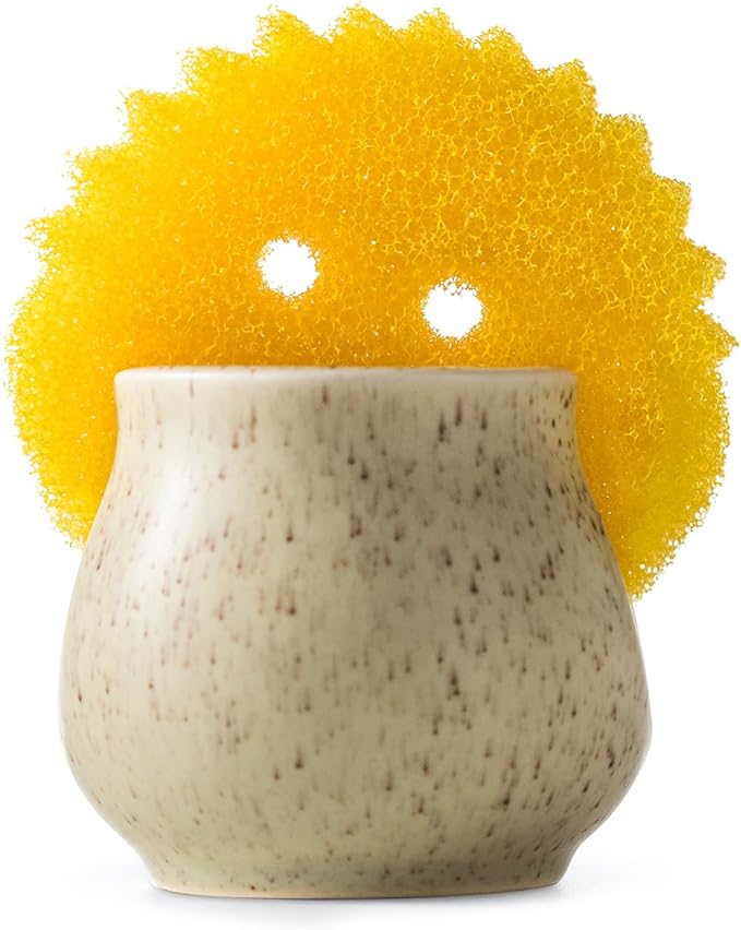 Ceramic Dish Sponge Holder, Sponge Caddy