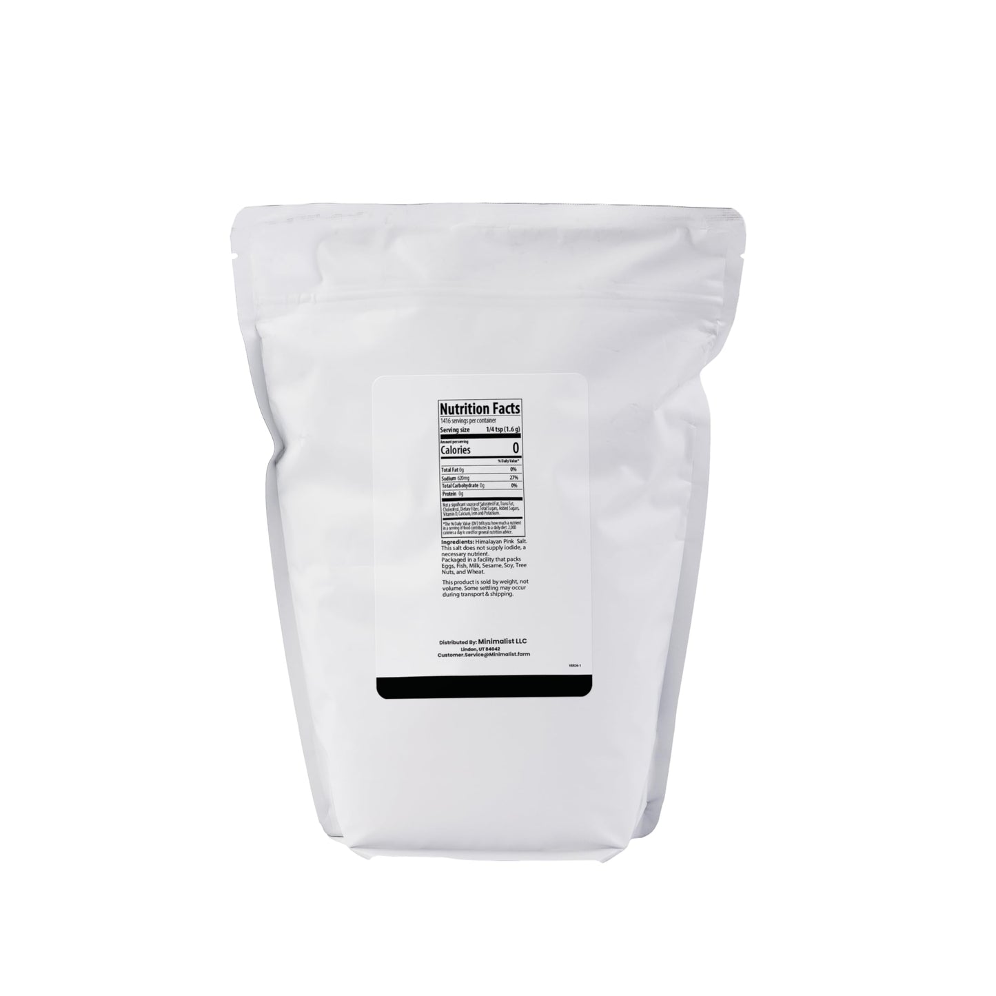 Minimalist Himalayan Pink Salt, Perfect for Cooking and Seasoning (5 Pound)