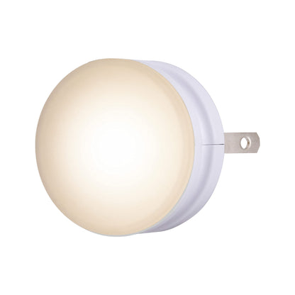 Lights By Night Mini LED Night Light, Plug-In, Dusk To Dawn Sensor, Warm White, Compact, Ambient Lighting, LED Lights for Bedroom, Bathroom, Nursery, Hallway, Kitchen, 45084, 4 Pack
