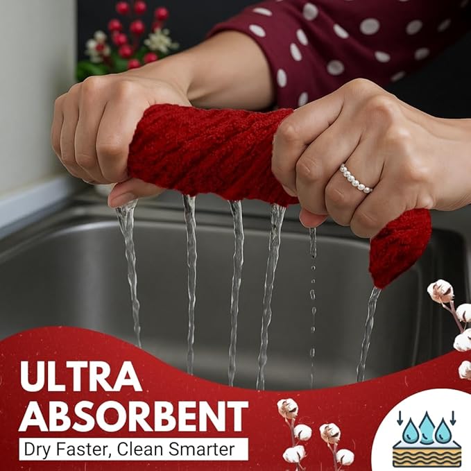 Infinitee Xclusives 100% Cotton Kitchen Towels