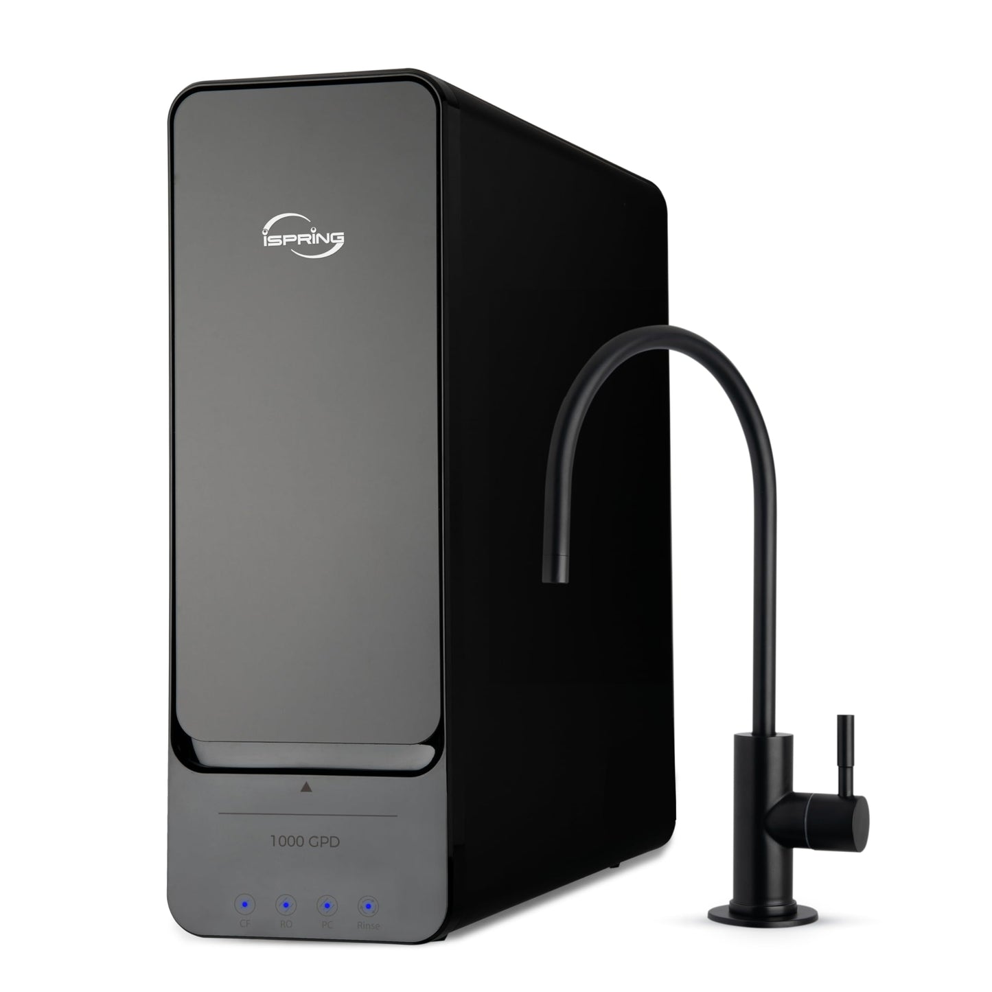 iSpring RO1000-ORB Tankless Reverse Osmosis Water Filtration System, 1000 GPD Fast Flow