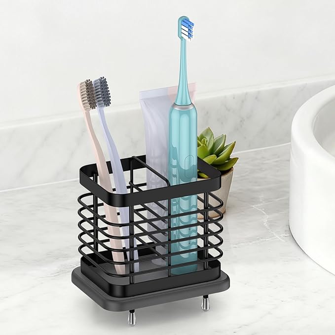Toothbrush Holders for Bathroom, Adhesive Electric Toothbrush Holder