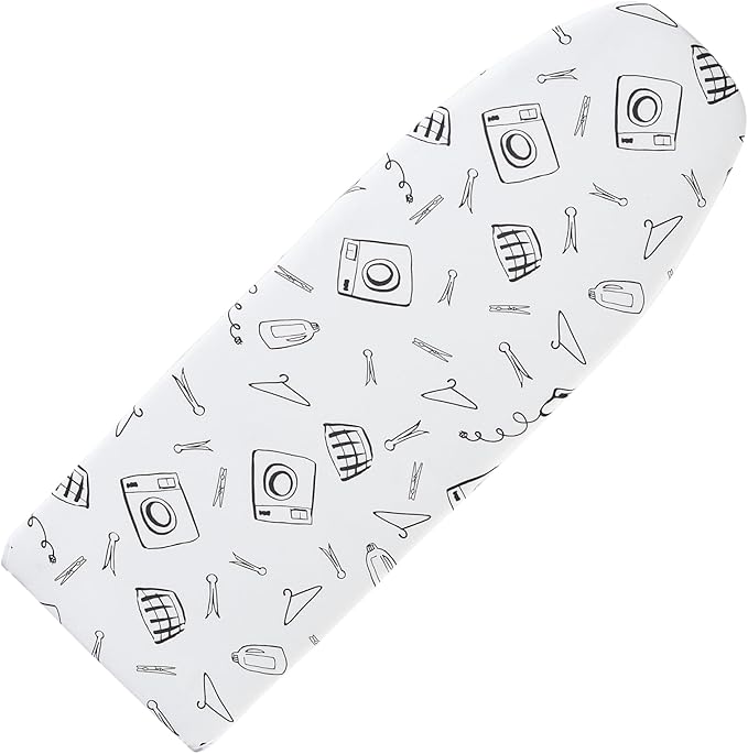 Seiritex Over The Door Ironing Board Cover 14 x 42 inch, Thick Padding and Heat