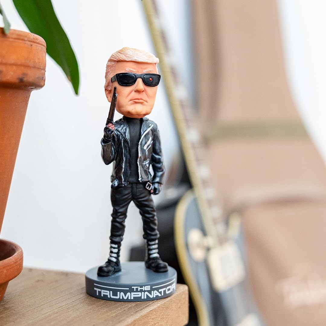 Donald Trump Collectibles - The Trumpinator: 2024 Bobblehead for Proud Patriots and Supporters | #1 Gift for Patriotic Americans