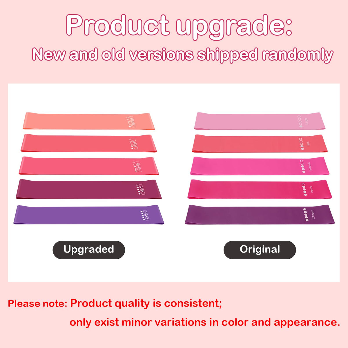 Hoedia Pilates Kit for Women, Pilates Equipment Ring and Ball Set with Resistance Bands, Yoga Strap, Core Sliders, Socks, Bag & Guide for Starter Home Workout Fitness Gym Essentials, Pink