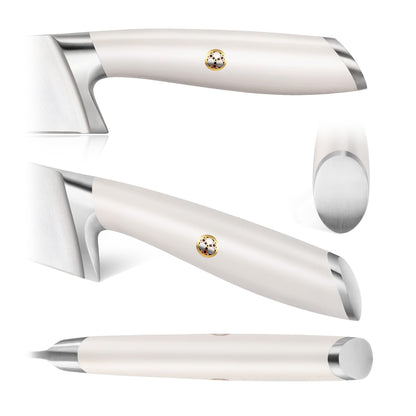 Cangshan L1 Series 3-Piece Starter Knife Set, Forged German Steel, White, 1026924