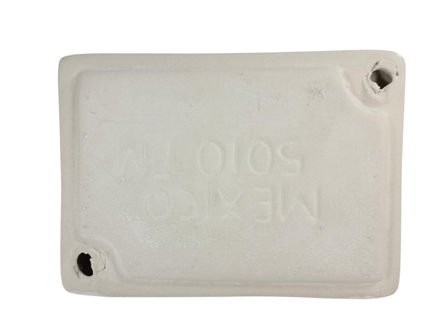 Beige Bone Almond Ceramic Soap Dish Shower Tray Tile in Installation Vintage Mid Century Modern Retro