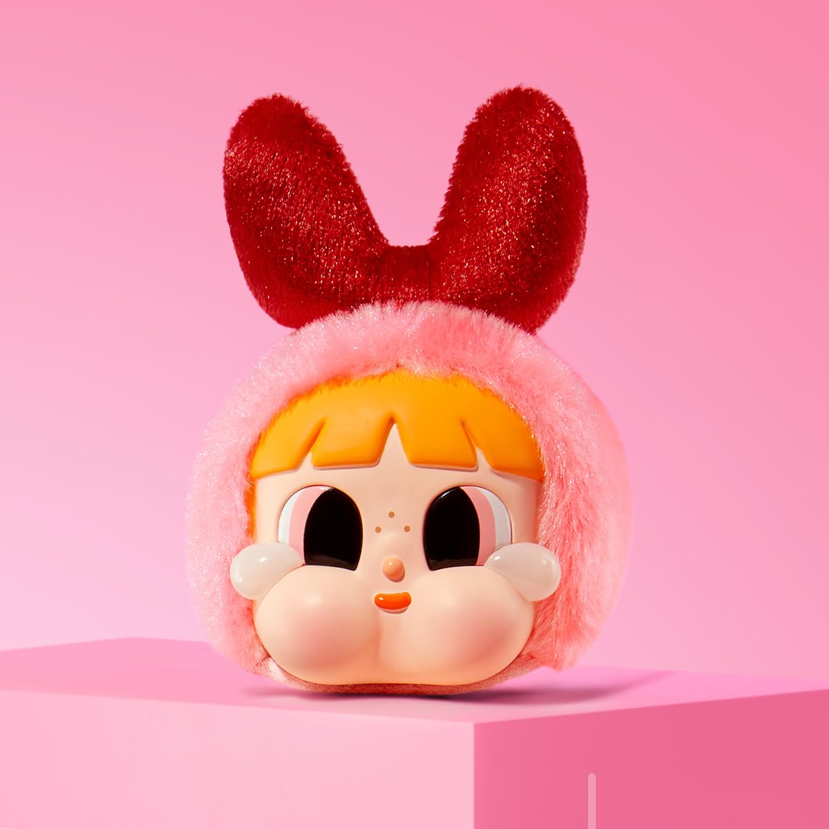POP MART CRYBABY × Powerpuff Girls Series-Vinyl Face Plush 1Box 2.5 inches Action Figure Art Toy Articulated Character Fan-Favorite Collectible