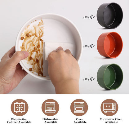Petygooing White Elevated/Raised Ceramic Dog Bowl for Small Breeds, Dog Food Water Dish with Stand,Pet Feeding Bowl with Anti Slip Rubber for Cats and Small Dogs Puppy 13.5 OZ (5.1In / 1.7 Cups