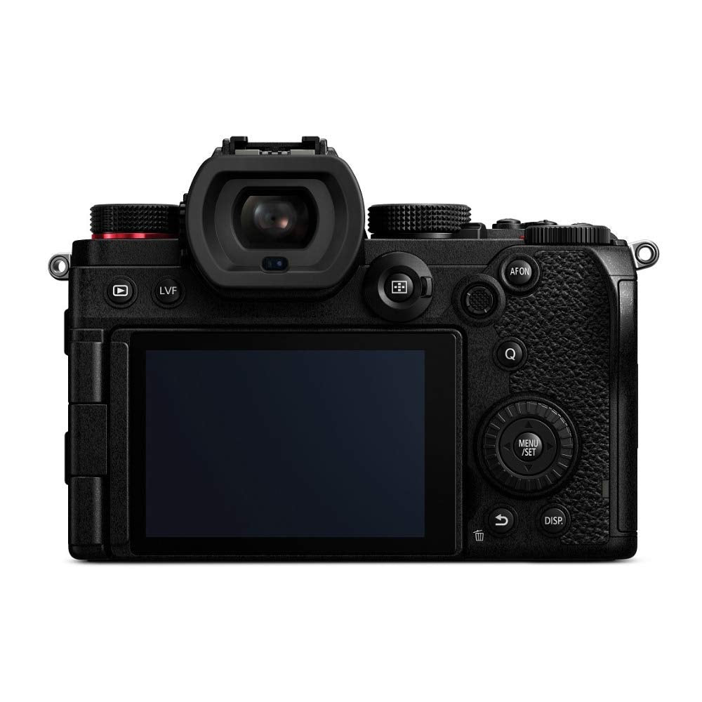 Panasonic LUMIX S5 Full Frame Mirrorless Camera, 4K 60P Video Recording with Flip Screen & WiFi, L-Mount, 5-Axis Dual I.S., DC-S5BODY (Black)