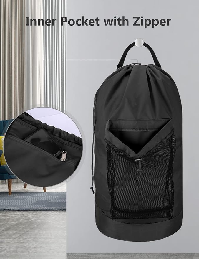 Dalykate Backpack Laundry Bag, Laundry Backpack