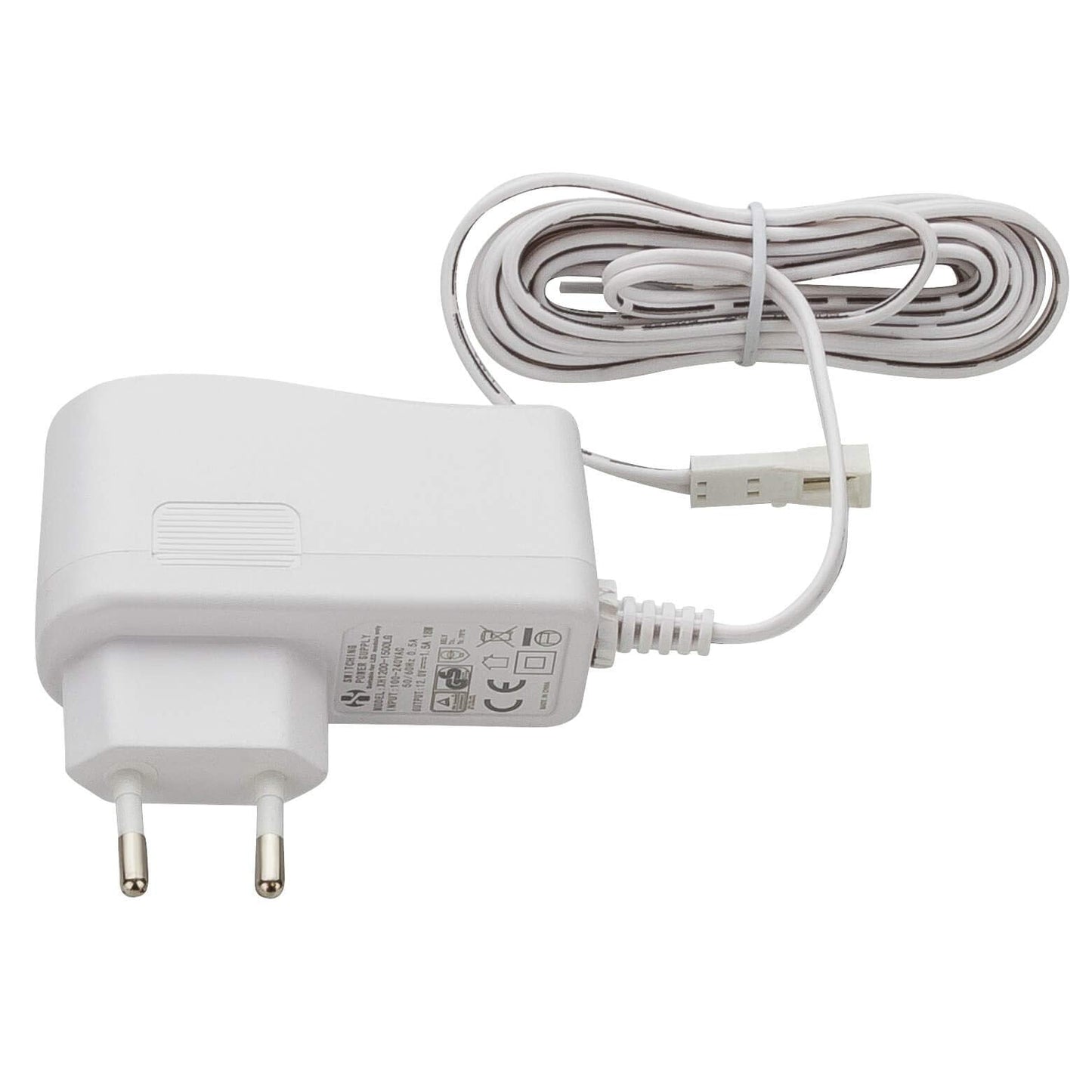 SEBSON LED Cabinet Lights, Set of 6, Non-Touch, Dimmable, IR Sensor, Warm White 3000 K, 6X 2 W, 6X 130 lm, Round, Ultra Flat 8 mm, Aluminium