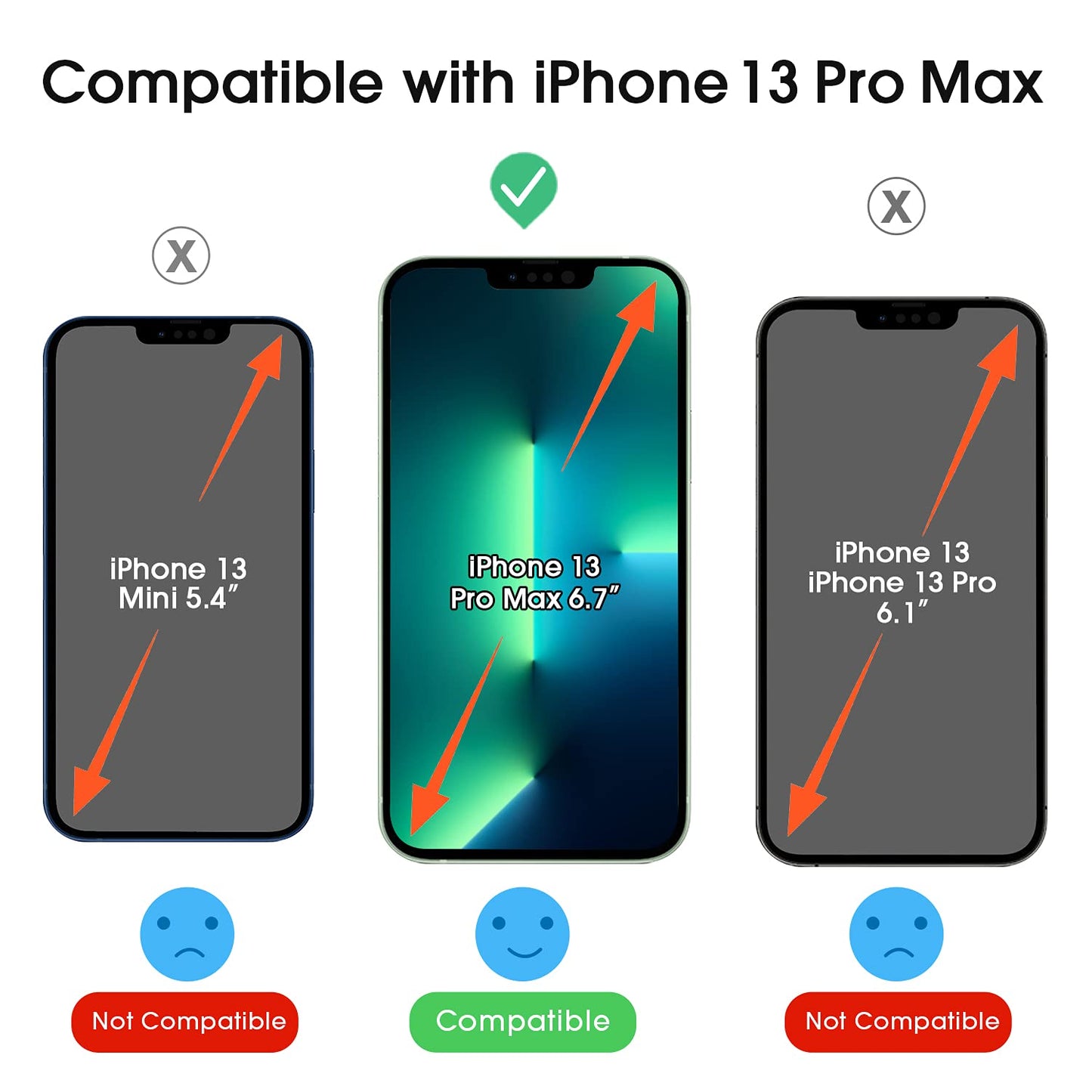 amFilm Easiest Installation OneTouch for iPhone 15 Pro Max Screen Protector [6.7 Inch] Tempered Glass + Camera Lens Protector, Auto-Alignment Tech, Bubble Free, Case Friendly, Anti-Scratch [2+2 Pack]