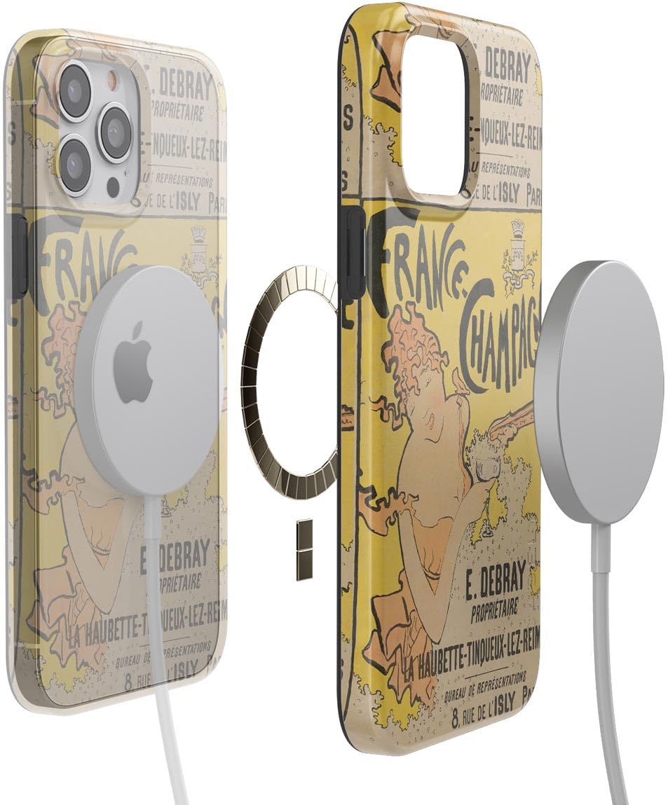 Casely iPhone 13 Pro Max Case | Here Comes The Sun | Colorblock Sunset | Classic Ultra Slim Case Design