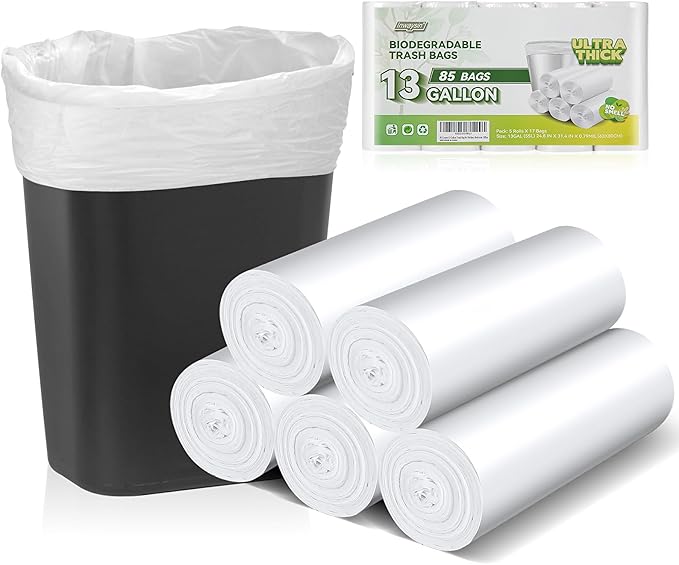 Inwaysin Ultra Thick & Strong Biodegradable Trash Bags