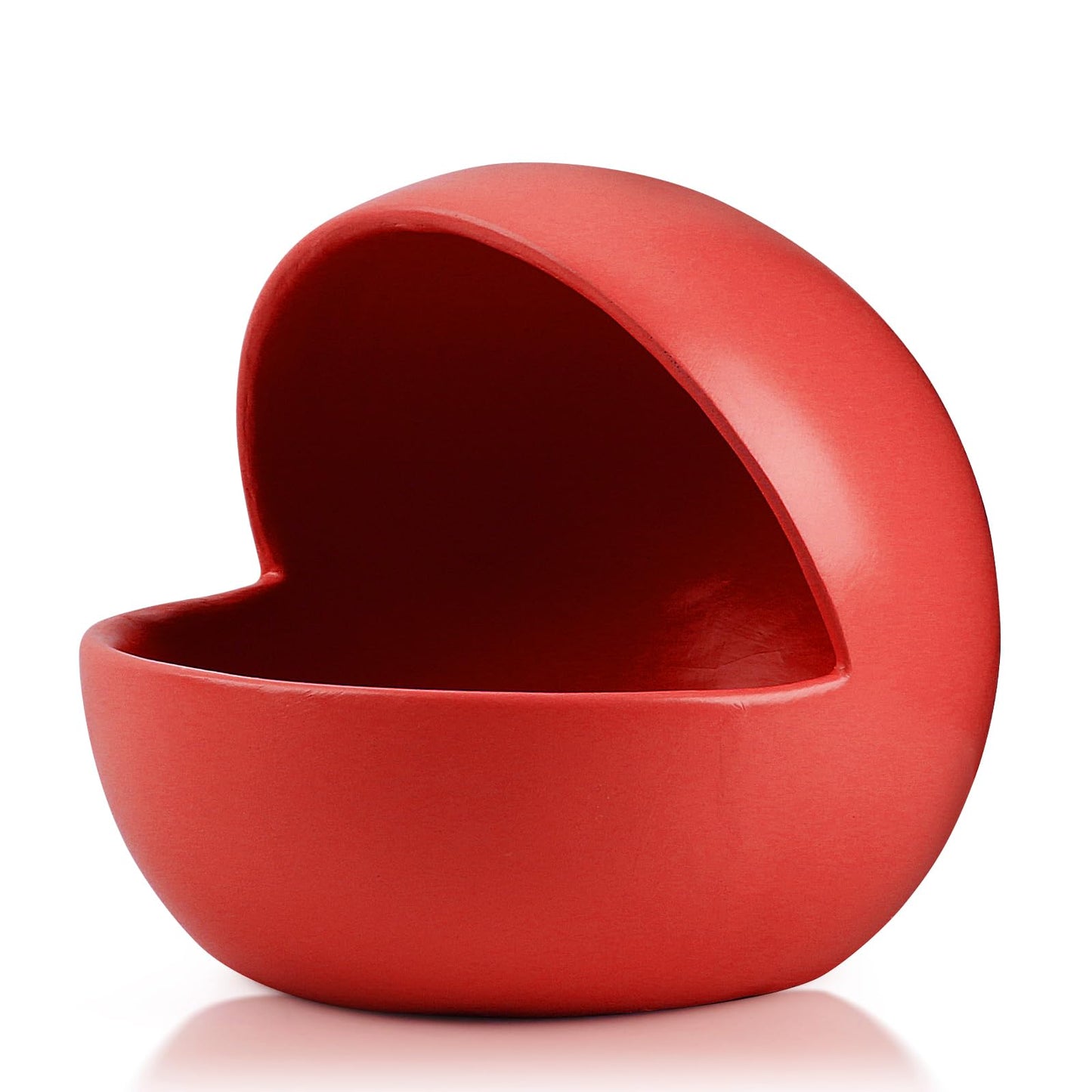 Decorative Red Candy Bowl For Kitchen Counter Key Bowl For Entryway Table Resin Multifunctional Modern Dish