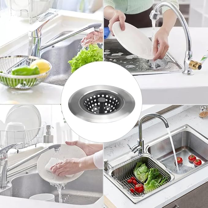 Mi hogar 2 Pack Silicone Sink Strainer