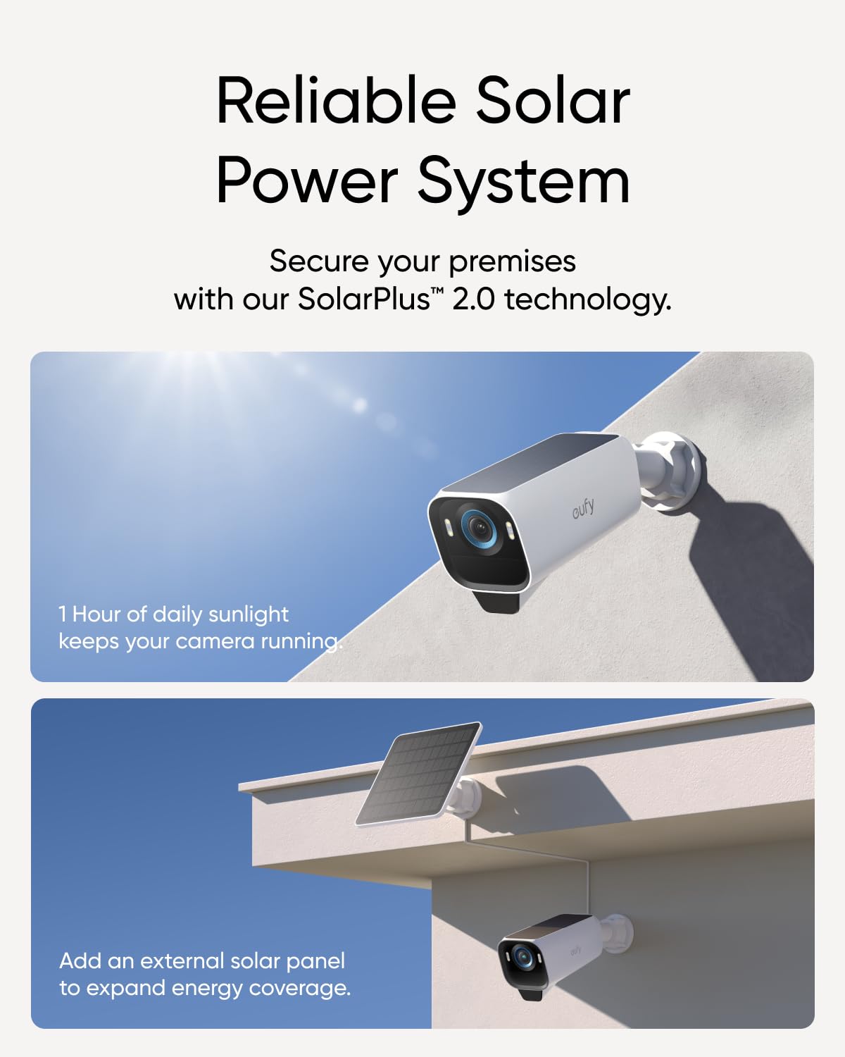 eufy Security eufyCam S3 Pro 4-Cam Kit, Solar Camera Outdoor Wireless, MaxColor Night Vision, 4K Security Camera with Solar Panel, Face Recognition, No Monthly Fee, Built-in Local Storage (Up to 16TB)