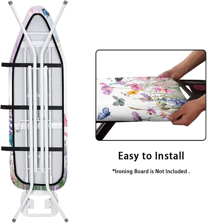 Colorful Flower Butterfly Ironing Covers
