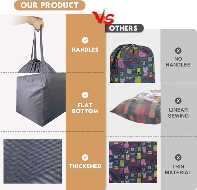 Washable Travel Laundry Bag