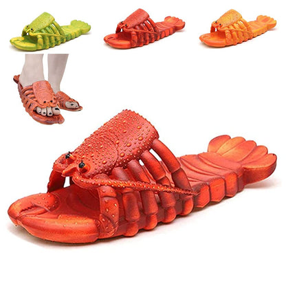 TOTENJS Lobster & Fish Slippers, Bass Sandals