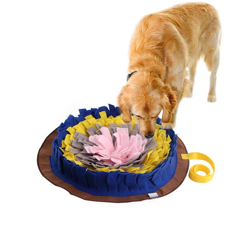 IFOYO Snuffle Mat for Small Dogs, Non Slip Dog Training Pad and Feeding Mat, Scented Activity Blanket for Foraging Skills, Anxiety Relief