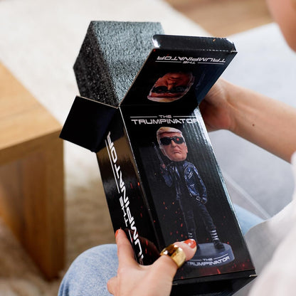 Donald Trump Collectibles - The Trumpinator: 2024 Bobblehead for Proud Patriots and Supporters | #1 Gift for Patriotic Americans