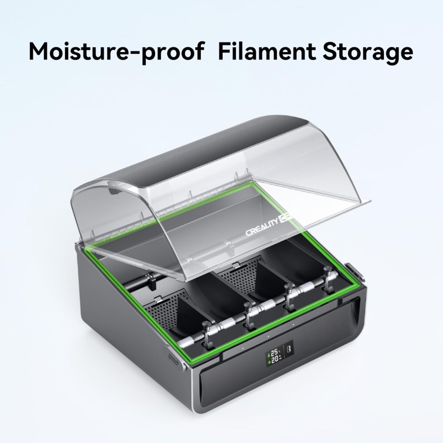 Creality CFS Multi-Color 3D Printer Filament System, Auto Material Identification, Smart Switching/Relay, Supports 4 Parallel Devices for 16 Color Printing, Compatible with K2 Plus/Hi 3D Printers