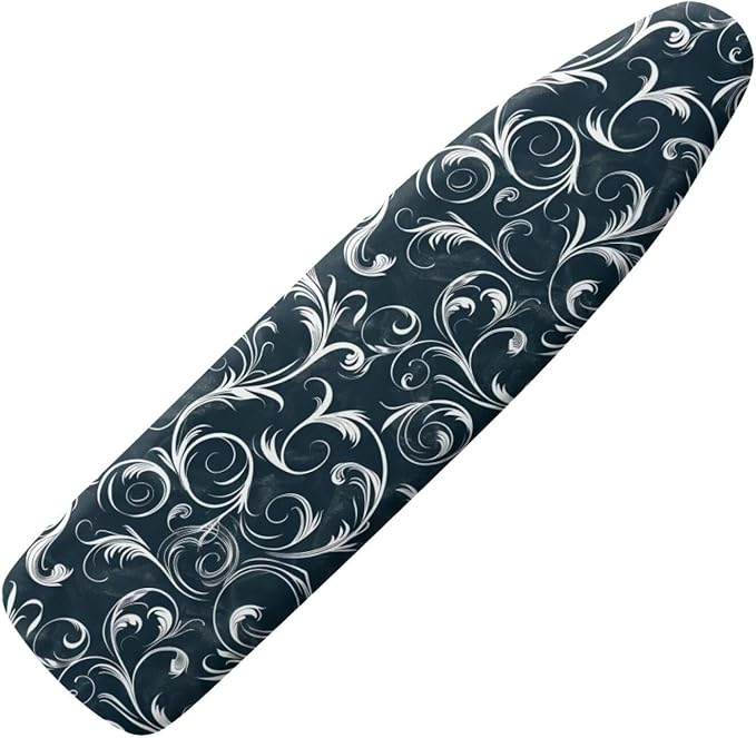 Dust Heat Resistant Ironing Board Cover, Vintage Flowers Print Ironing Board