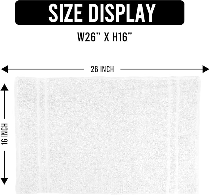 Hand Towels White Economy Towels Salon Towels