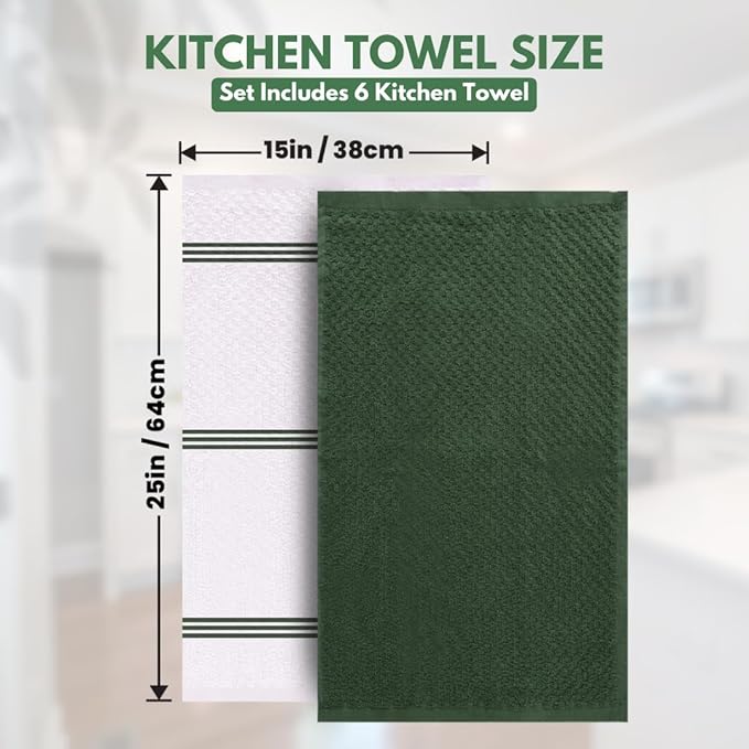 Infinitee Xclusives 100% Cotton Kitchen Towels