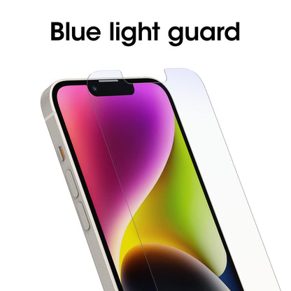 OtterBox TRUSTED GLASS Screen Protector for iPhone 14, iPhone 13 & iPhone 13 Pro, Flawless Touch Response, Fingerprint Resistant, Precision Fit, Vibrant Clarity