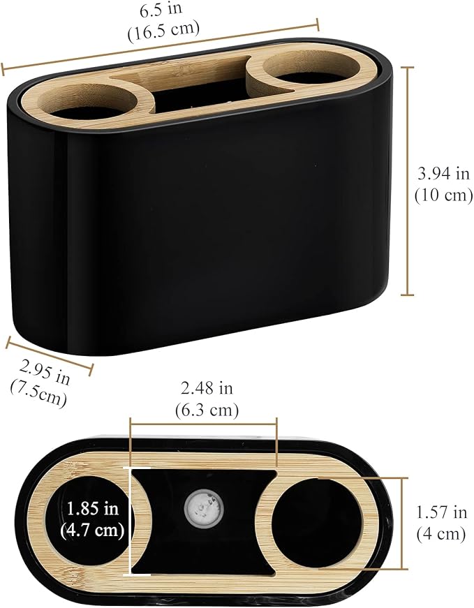 Shinowa Toothbrush Holder, Premium Toothbrush Organizer, Bathroom Storage