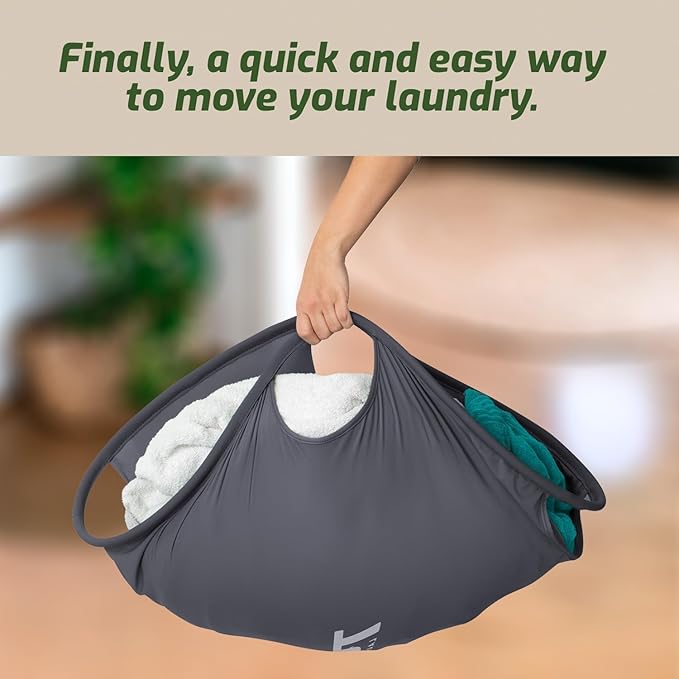 Laundry Turtle Collapsible Laundry Basket | Foldable Laundry Hamper &