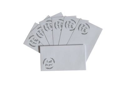 Cash Envelopes For Gifts (3.75 X 6.75) - 50 Qty - Tithe Envelopes & Offering Envelopes For Church - Cash Gift Card Wedding Envelopes - Money Envelopes For Cash Gifts