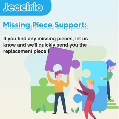 Jeacirio 4 Packs 100 Piece Puzzles for Kids Ages 4-6 - Lovely Animals Large Piece Jigsaw Puzzles for Seniors Educational Toys Gifts Kids Puzzle for 4 5 6 7 8 9 Year Olds Boys Girls