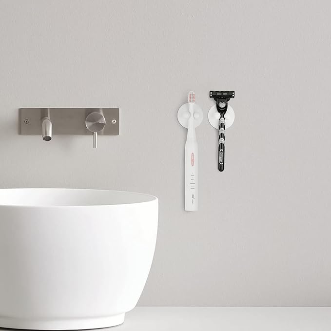 4 PCS Suction Cup Toothbrush Holder