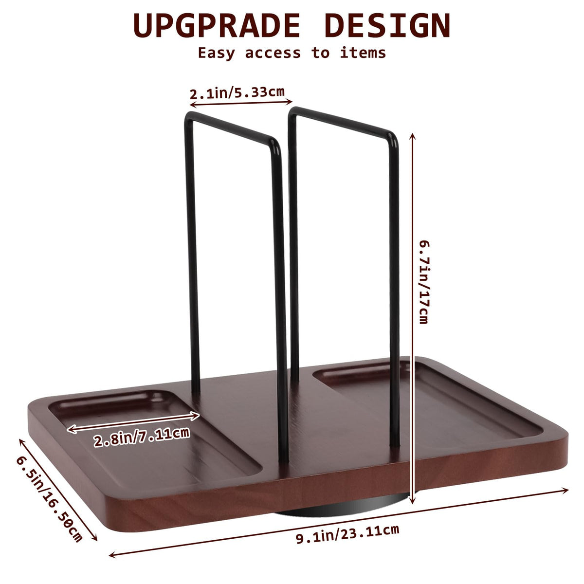 2 in 1 Napkin Holder for Table, Rotating Metal Napkin Dispenser with Salt and Pepper Shakers Caddy Standing Paper Towel Holder for Kitchen Dinner Table and Picnic Decors,Not Including Shakers