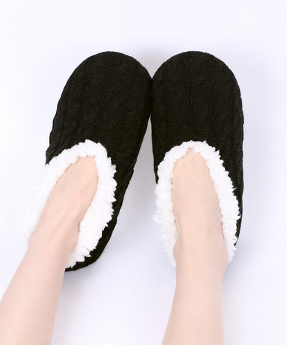 Panda Bros Slipper Socks For Women With Grippers, Fuzzy Womens Slipper Socks With Non Slip Bottoms, Cozy Warm House Slippers