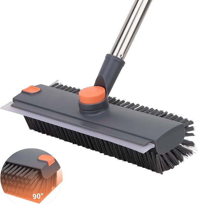 Floor Scrub Brush with 64" Long Handle